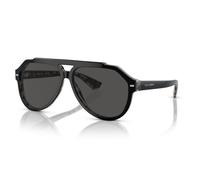 Dolce & Gabbana DG 4452 3403-87 M 60 Men's Sunglasses - Black Frame, Grey Lenses