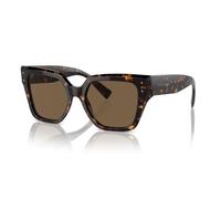 Dolce & Gabbana DG 4471 502/73 52 Women's Sunglasses - Havana Frame, Brown Lenses