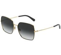 Dolce & Gabbana DG2242 1334/8G Women's Sunglasses - Gold Frame, Gray Gradient Lenses