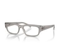 Dolce & Gabbana DG3381 3421 53 Men's Rectangular Eyeglasses - Opal Grey Frame