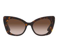 Dolce & Gabbana DG4405 502/13 Women's Sunglasses - Havana Frame, Brown Gradient Lenses