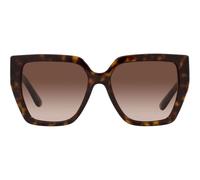 Dolce & Gabbana DG4438 502/13 Women's Sunglasses - Havana Frame, Gradient Brown Lenses