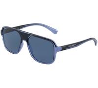 Dolce & Gabbana DG6134 325880, Blu, Nylon, Uomini occhiali da sole 57