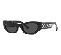 Dolce & Gabbana DG6186 501/87 Women's Sunglasses - Black Frame, Dark Gray Lenses