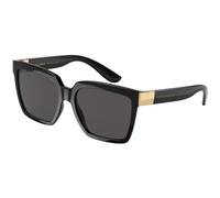 Dolce & Gabbana Donna DG6165 501/87 Occhiali da sole Nylon Nero Grigio Squadrata Normale