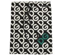DOLCE & GABBANA Dustbag Nero Bianco DG Logo Mania Shoebag Cover Bag 31 cm x...