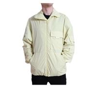 Dolce & Gabbana - Elegante Giacca Windbreaker Gialla - - Jackets - Uomo - Giallo - L