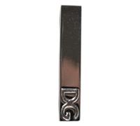 Dolce & Gabbana - Fermaglio per cravatta con logo personalizzato - - Accessories - unisex - Grigio - ONE SIZE