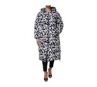 Dolce & Gabbana - Giubbotto Piumino DG Mania Nero Bianco - - Coats - Donna - Bianco - S