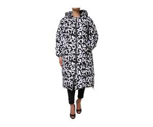 Dolce & Gabbana - Giubbotto Piumino DG Mania Nero Bianco - - Coats - Donna - Bianco - S