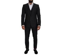 Dolce & Gabbana Gray MARTINI 3 Piece Slim Fit Suit - IT48 | M
