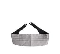 Dolce & Gabbana Gray Men 100% Silk Belt Wide Waist Cummerbund - IT50 | L