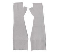 Dolce & Gabbana - Guanti senza dita - -Accessories -Donna -Grigio -ONE SIZE