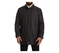 Dolce & Gabbana, ,Jackets ,Uomo ,Nero ,S Giacca Trench Coat Uomo in Poliestere Nero
