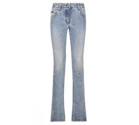 Dolce & Gabbana - Jeans Bootcut con Logo Patch Blu Chiaro - - Jeans - Donna - Blu - S