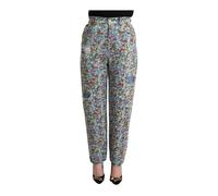 Dolce & Gabbana, ,Jeans ,Donna ,Multicolore ,S Jeans affusolati in denim a vita alta