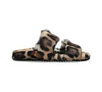 Dolce & Gabbana - Leo Leather Slides - - Shoes - Donna - Marrone - 35 EU