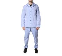 Dolce & Gabbana Light Blue DG Logo Cotton Men Pajama Set Sleepwear - IT40 | M