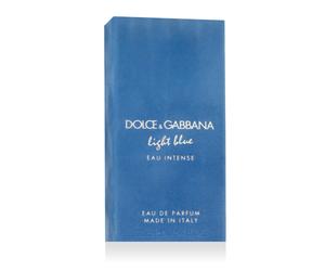 Dolce & Gabbana Light Blue Eau Intense Eau de Parfum (donna) 25 ml variante Imballaggio nuovo