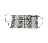 Dolce & Gabbana - Maschera Viso in Cotone Bianco Floreale - - Accessories - unisex - Bianco - ONE SIZE