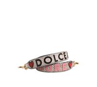 Dolce & Gabbana Multicolor DG AMORE Patch Bag Accessory Shoulder Strap