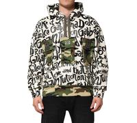 Dolce & Gabbana Multicolor Hooded DGMania Sweatshirt Sweater - IT50 | L