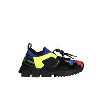 Dolce & Gabbana Multicolor Mesh Sorrento Trekking Sneakers Shoes - EU38/US7.5