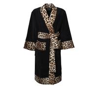Dolce & Gabbana - Nero Leo Cotone Terry Accessori - - Nightwear & Lounge - Uomo - Nero - S