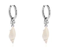 Dolce & Gabbana - Orecchino singolo con ciondolo - - Accessories - Donna - Grigio - ONE SIZE