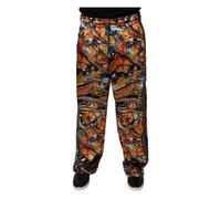 Dolce & Gabbana - Pantaloni da tuta in raso effetto marmo multicolor - - Trousers - Uomo - Multicolore - L