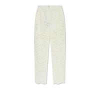 Dolce & Gabbana - Pantaloni in pizzo - - Trousers - Donna - Beige - S