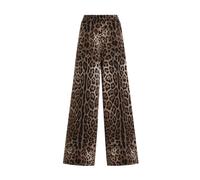 Dolce & Gabbana - Pantaloni Larghi - - Trousers - Donna - Marrone - S