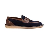 Dolce & Gabbana - Pantofola in Crosta di Vitello - - Shoes - Uomo - Blu - 41 1/2 EU