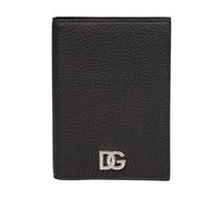 Dolce & Gabbana - Portafoglio Porta Passaporto in Pelle di Vitello - - Accessories - Uomo - Nero - ONE SIZE