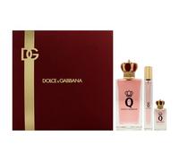 Dolce & Gabbana Q Eau de Parfum, Set regalo, EDP 100 ml, 10 ml, 5 ml, Profumo Donna