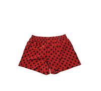 Dolce & Gabbana Red Silk Polka Dot Boxer Shorts Underwear - IT3 | XS