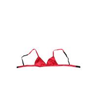 Dolce & Gabbana Red Silk Satin Triangle Soft Cup Br Underwear - IT2 | S