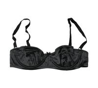 Dolce & Gabbana - Reggiseno Balconcino Semi-Imbottito con Ferretto - - Underwear - Donna - Nero - S