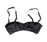 Dolce & Gabbana - Reggiseno Balconcino Semi-Imbottito con Ferretto - - Underwear - Donna - Nero - S
