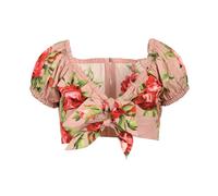 Dolce & Gabbana - Rose bouquet print top - - Blouses & Shirts - Donna - Rosa - S