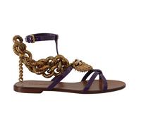 Dolce & Gabbana - Sandali Bassi Devotion - - Shoes - Donna - Viola - 37 EU