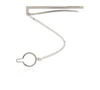 Dolce & Gabbana - Sartoria Fermacravatta - - Accessories - Uomo - Grigio - ONE SIZE