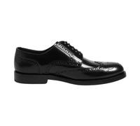 Dolce & Gabbana - Scarpe Formali in Pelle Nera con Punta Wingtip - - Shoes - Uomo - Nero - 41 EU