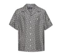 Dolce & Gabbana, ,Shirts ,Uomo ,Nero ,M Camicia di seta con tasca