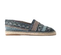 Dolce & Gabbana, ,Shoes ,Donna ,Multicolore ,40 EU Scarpe Espadrillas in Pelle Buffalo Blu Grigio