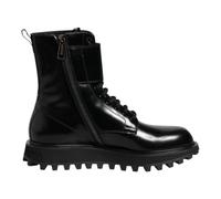 Dolce & Gabbana, ,Shoes ,Uomo ,Nero ,42 EU Stivali al Polpaccio