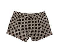 Dolce & Gabbana - Shorts in cotone a pois per la spiaggia - - Swimwear - Uomo - Marrone - M