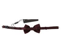 Dolce & Gabbana Silk Polka Dot Adjustable Neck Bow Tie Papillon