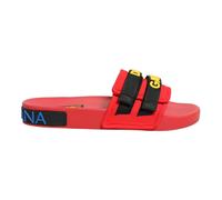 Dolce & Gabbana - Slide Flats - - Shoes - Donna - Rosso - 38 EU