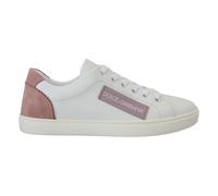Dolce & Gabbana, ,Shoes ,Donna ,Bianco ,35 EU Sneakers Basse Bianche Rosa Donne